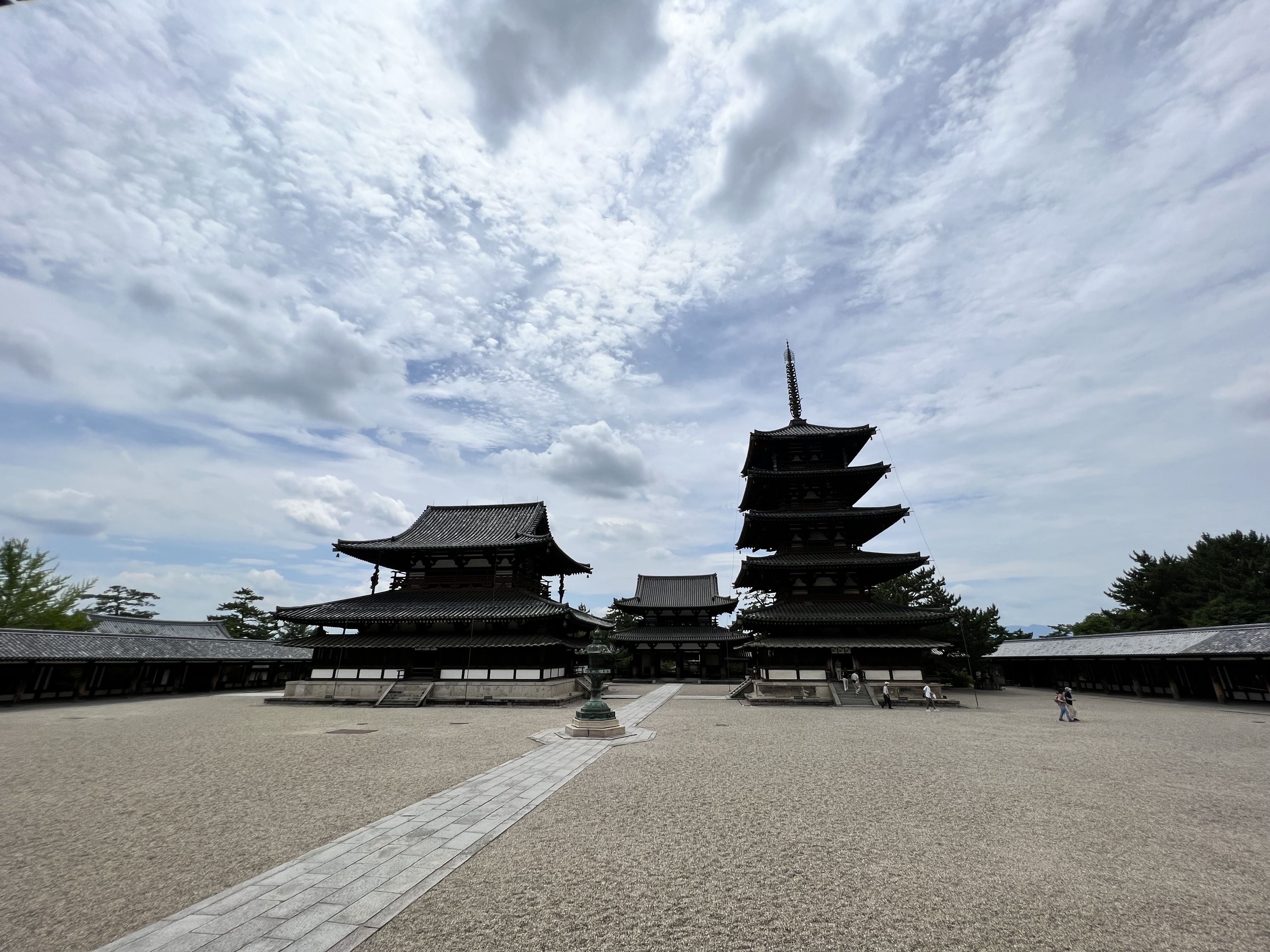 法隆寺の写真